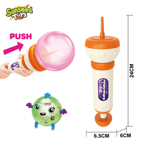Kit de Inflador de Globos Divertido para Hacer Manualidades, Juguete Creativo para Niños, Máquina para Hacer Bolas Adhesivas Mágicas con Pegatinas y Piezas Decorativas - Product Image 6