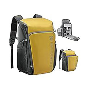 Sac pour appareil photo gratuit, sac à dos pour appareil photo reflex numérique DSLR, compatible avec les ordinateurs portables jusqu'à 15,6 pouces, étui pour appareil photo pour photographes - Product Image 1