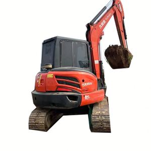 Excavatrices Kubota KX165-3 d'occasion, 90% neuves, modèle 2023, mini-excavatrice hydraulique de 6 tonnes, performances stables, prix réduit ! - Product Image 1