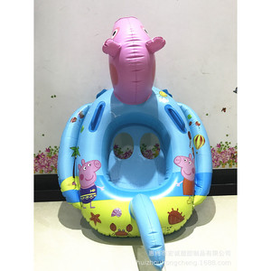 Pink Pig Baby Swimming Ring Inflatable Seat Ring For Child Water Play - Product Image 4