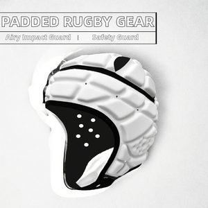 Casco de Rugby, Protector de Cabeza para Fútbol, Material EVA Acolchado Suave, Protección para Necesidades Especiales para Niños y Adultos, Estilo Uniforme, Protectores de Cabeza para Fútbol - Product Image 2