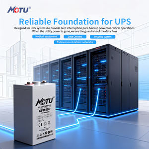 Batteries MOTU GFM400 GFM300Ah/GFM200Ah adaptées aux équipements marins, aux systèmes hors réseau, aux salles d'équipement et au surveillance de la sécurité. - Product Image 6