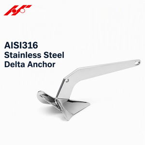 อุปกรณ์เรือยอชท์ไฮโดรใหม่ อะไหล่เรือ ชุดสมอ DALTA ซีรีส์ 316 สแตนเลสสตีล - Product Image 3