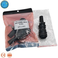 Connecteur de soudage MIG Amphenol mâle 6 broches pour câble - Pièces Mille Lin