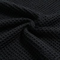 Serviette de golf en microfibre gaufrée de haute qualité, logo personnalisé et couleur unie, en promotion, serviettes de sport
