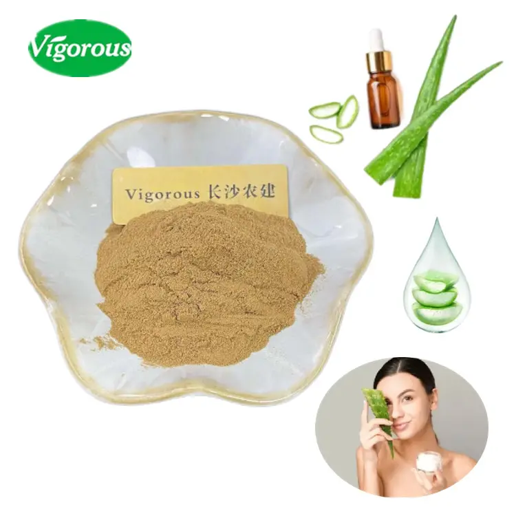 100% Natuurlijke Aloë Vera Gel Extract/Aloë Vera Vaste Extract Poeder/Aloë Vera Leaf Extract Voor Cosmetica