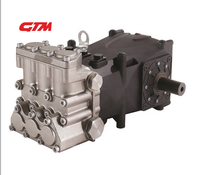 Pompe à piston céramique haute pression GTM GF36 Série GF 38HP Électrique 160 bars 122 L/min pour nettoyage de voirie, Garantie 3 ans