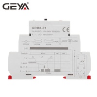 Interrupteur crépusculaire GEYA GRB8-01 AC110V-240V, capteur de lumière de rue, relais modulaire sur rail DIN, relais de commutation automatique 16A