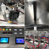 Sécheur et stérilisateur à micro-ondes pour herbes, type tunnel industriel, avec convoyeur à bande