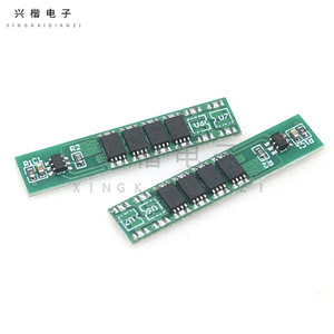 แผงวงจรป้องกันแบตเตอรี่ลิเธียมไอออน 3.7V ยี่ห้อ Xingkai Electronics 4 MOS 7.5A สำหรับจักรยานไฟฟ้าและสกู๊ตเตอร์ - Product Image 1