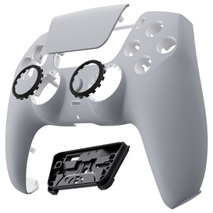 EXtremeRate - Kit de Carcasa Frontal de Repuesto Gris para Control de PS5, Hazlo Tú Mismo - Product Image 3