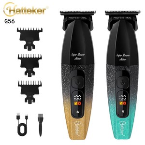 Tondeuse à cheveux électrique rechargeable Hatteker pour usage domestique, hôtelier et extérieur - Product Image 1