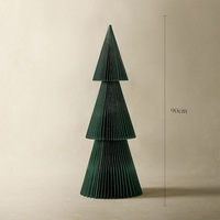 Boules de Noël Origami en nid d'abeille brodées et floquées, lumineuses et imperméables, de haute qualité, pour l'intérieur - Vente en gros usine
