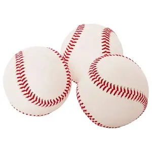 最高品質の9インチプレミアムレザーカバー野球オフィシャルリーグレクリエーション使用練習PVCウール野球