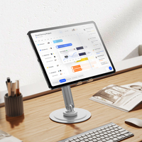 FEIXIANG X98 Support de téléphone en aluminium réglable et pliable à 360 degrés pour le bureau et le lit