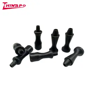 Professional customized rubber press molded tool grip molded non-slip silicone rubber handle grip sleeve