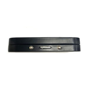 Boîte à cigarettes en métal rectangulaire noire, petite, avec bouton métallique, résistante aux enfants, boîte à tabac CR en métal - Product Image 5