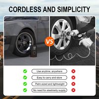 Heavy Duty Portable Electric Tire Inflator for Farm Equipment and Construction Vehicle Tires Air Pump for Car