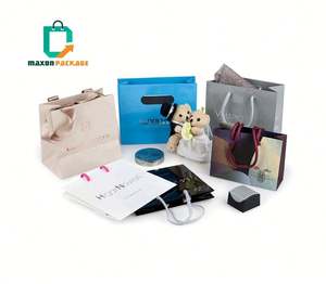 Fabricante de China, cartón blanco, empresa personalizada, marca impresa, embalaje de compras, bolsas de papel de gran oferta usadas con asas - Product Image 6