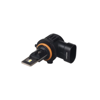 Phare à LED 9006 avec conception de ventilateur, utilisation tout-terrain, Plug and Play, éclairage haute performance