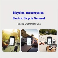 Support de téléphone portable à 360 degrés support de téléphone multifonctionnel pour vélo sacs de cadre de vélo avant étanche