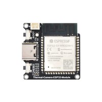 Module de caméra d'imagerie thermique IR ESP32-S3, port de type C, 80x62 pixels, options pour champ de vision 45 ° / 90 °