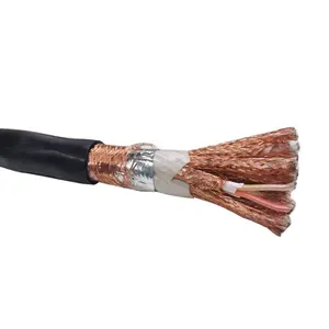 flexible 12 cores steel wire insulated flame retardant armoured control cable