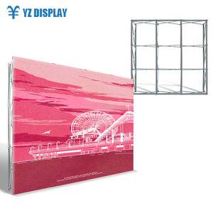 Nhôm <span class=keywords><strong>Velcro</strong></span> <span class=keywords><strong>Pop</strong></span> <span class=keywords><strong>up</strong></span> Căng Thẳng Vải Backdrop Hiển Thị Kệ Triển Lãm Hiển Thị - Product Image 1