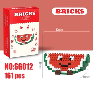 Jouet éducatif en blocs de construction en plastique à micro-particules sur le thème des animaux, 40 pièces, <span class=keywords><strong>pour</strong></span> le déstressage, l'assemblage et comme ornement, cadeau idéal <span class=keywords><strong>pour</strong></span> - Product Image 2