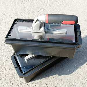 Bán Buôn Giá 6Pcs Công Nghiệp Cấp Gạch Trowel Set Với Cao Su Xử Lý Tường Bùn Dao Bê Tông Plastering <span class=keywords><strong>Scraper</strong></span> - Product Image 4