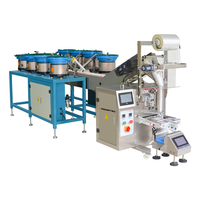 Machine d'emballage automatique Yaomatec pour vis et pièces à un ou deux compartiments, avec comptage et ensachage pour fixations et quincaillerie