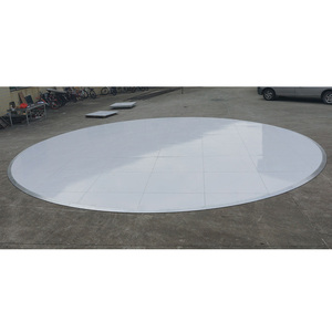 Pista de baile portátil de alto brillo, color blanco, ligera, para decoración de eventos - Product Image 1