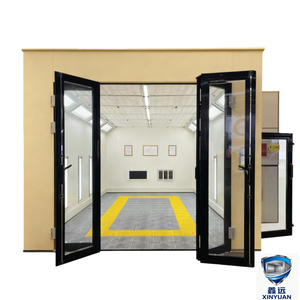 Cabina de Pintura para Automóviles con Calefacción Eléctrica Modular de Ensamblaje Rápido, Instalación en 2 Horas para Eventos y Exposiciones de Reparación de Automóviles, Xinyuan 18KW 220V/380V - Product Image 4