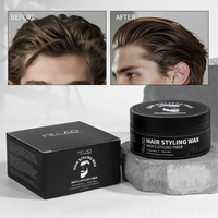 Cire coiffante pour cheveux à formule personnalisée, tenue forte, anti-frisottis, fini mat, pour définir les boucles, pour cheveux normaux