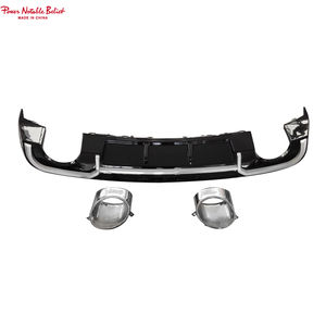 Difusor RS3, piezas de carrocería, difusor trasero estilo KB con tubo de escape para <span class=keywords><strong>Audi</strong></span> <span class=keywords><strong>A3</strong></span> S3 Non <span class=keywords><strong>s</strong></span>-<span class=keywords><strong>line</strong></span> hatchback Sedan versión 2017 <span class=keywords><strong>2018</strong></span> 2019 - Product Image 4