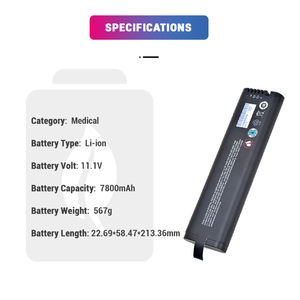 11,1 В 7800 мАч литий-ионный аккумулятор SM204 633-75 633-44 Li204SX-66A Аккумулятор Для Anritsu MS2721A MS2721B <span class=keywords><strong>MS2723B</strong></span> MS2724B S3x1E OTDR - Product Image 2
