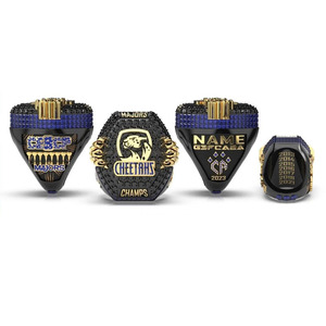 แหวนแชมป์กีฬาเยาวชนแบบกำหนดเองแหวนแชมป์เบสบอลเยาวชน - Product Image 4