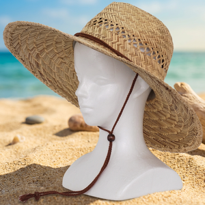 Celacanz Breathable Design Classic Wide Brim <b>Straw</b> Beach <b>Hat</b> P91-001 Outdoor Fishing Travel Casual for Hot and Humid Weather - Product Image 3