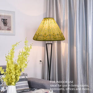 <span class=keywords><strong>Paralume</strong></span> Plissettato Fatto a Mano Stile Impero, Ecologico, con Stampa a Fungo, per Uso Interno - Product Image 6