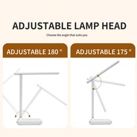 Lampe de table pliable de style moderne de haute qualité, base d'ampoule E26, lampe de lecture de bonne qualité, fabricant chinois, lampe de nuit pour l'étude