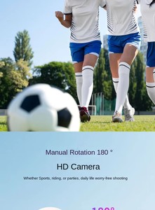 Nuovissima Videocamera Portatile WIFI con Registrazione AF, Rilevamento del Movimento, Ultra Nitida e Anti-Shake per Azione e Sport - Product Image 6