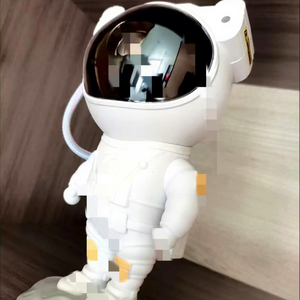 Proiettore Astronauta, <span class=keywords><strong>Luce</strong></span> Notturna con Proiezione di Stelle e <span class=keywords><strong>Spazio</strong></span>, Telecomando e Timer, Luci LED - Product Image 1