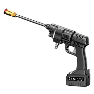 Pistola de lavado de coches de pulverizador de pistola de espuma de lavado de coches del rociador con batería - Product Image 1