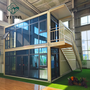 Livraison gratuite Granny Mobile Full 20Ft Facile à Pliable Pliant 3 2 1 Chambres Conteneur Portable Minuscule Maison Préfabriquée Préfabriquée - Product Image 4