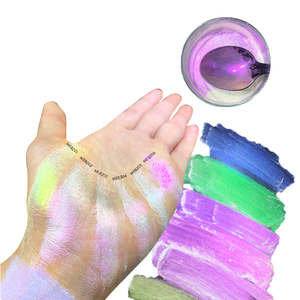 Polvere Cromata Bianca Perla Pura Effetto <span class=keywords><strong>Specchio</strong></span> per Unghie, Pigmento Aurora, Polvere Perla Trasparente Effetto <span class=keywords><strong>Specchio</strong></span> per Donut Glazed, Vendita all'Ingrosso - Product Image 3