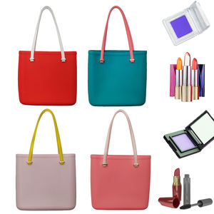 Bolso Tote Impermeable de Gran Capacidad para Mujer, Bolsa de Playa de Silicona Duradera y Ligera, Cartera para Viajes y Compras - Product Image 1