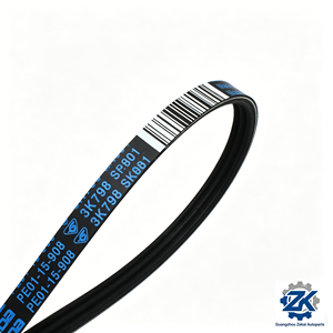 <span class=keywords><strong>สายพาน</strong></span>วีริบเบิ้ล PE0115908 PE01-15-908 รุ่น 3PK798 สำหรับรถยนต์มาสด้า 3 6 CX-3 CX-5 2.0 - Product Image 2