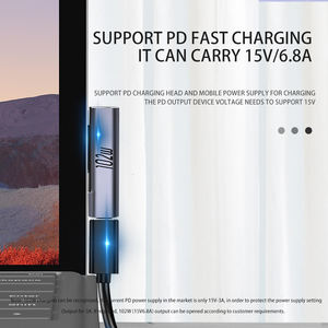 Nouveau câble de charge rapide USB C PD 102w, adaptateur de prise pour <span class=keywords><strong>Surface</strong></span> <span class=keywords><strong>Pro</strong></span> 8 7 6 5 4 3 Go, adaptateur USB, <span class=keywords><strong>alimentation</strong></span> pour ordinateur portable - Product Image 6