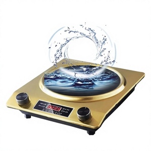 3500W Single Burner Electric Induction Cooker Touch Stainless Steel Waterproof Rapid Heating Countertop Commercial Use Class - Product Image 4
