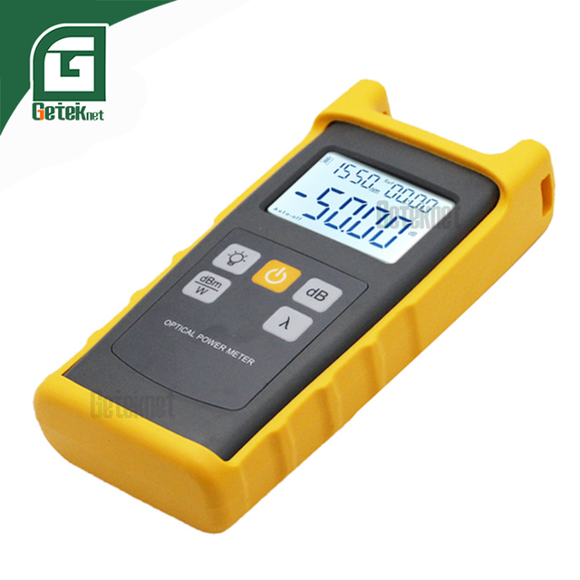 Geteknet OEM FTTH Max 1000W-3000W Pon Optical Power Meter with Vfl Fiber Optic and Laser Light Source Locator Tool for FTTH Use